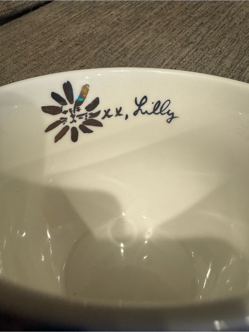 Lilly Pulitzer High Maintenance Blue Floral Ceramic Mug - Picture 7 of 11